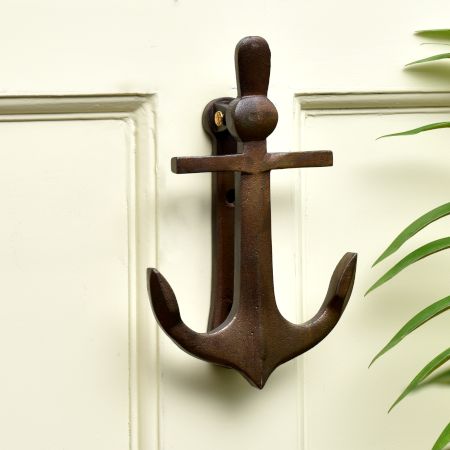 Antique Anchor Iron Door Knocker