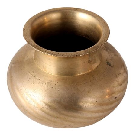 Plain Shape Holy Water Pot made of Bell Metal