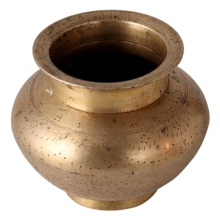 Hand Crafted Brass Pot