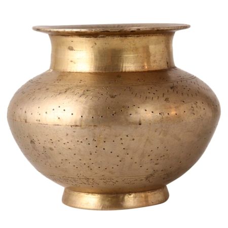Hand Crafted Brass Pot