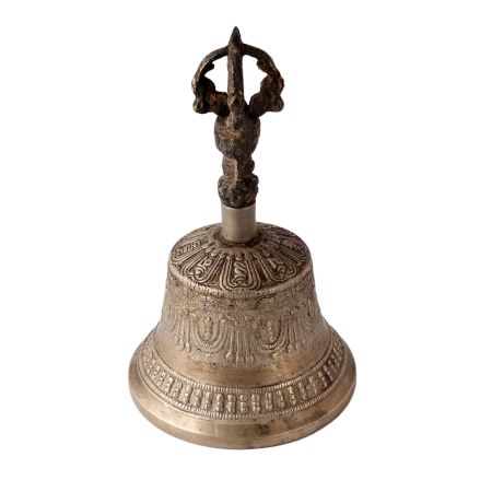 Brass Dorje Vajra Pestle Vajra Bell