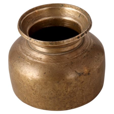Vintage Brass Water Storage Pot