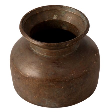Handmade Brass Water Pot for Sun Puja