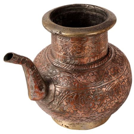 Vintage Handmade Holy Water Pot