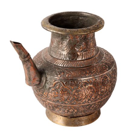 Copper Gangajal Holy Water Pot