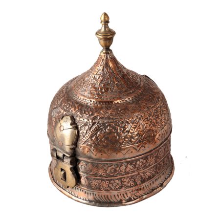 Vintage Copper Paan Daan Dome Lid