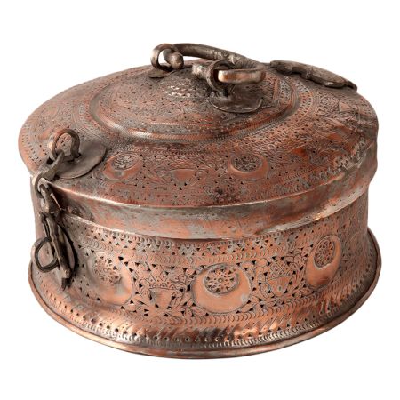 Vintage Indian Paan Daan with Handle