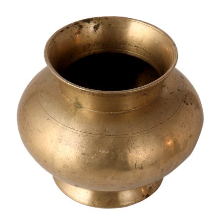 Plain Shiny Gangajal Bronze Water Pot