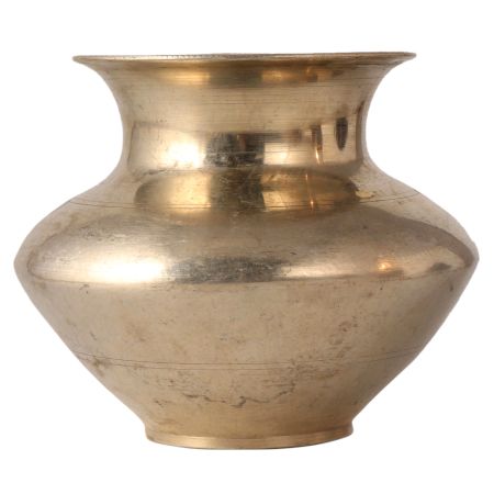 Indian Vintage Shiny Holy Water Pot