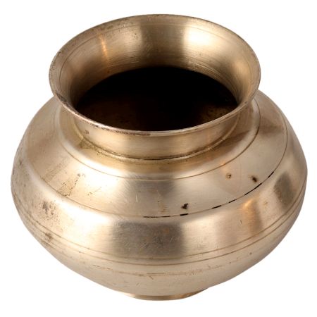 Traditional White Metal Alloy Lota Water Pot