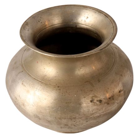 Shiny Gangajal Water Pot for Hindu Rituals
