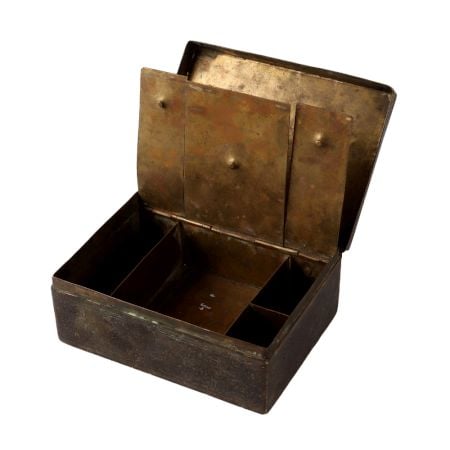 Rectangular BrassÂ Paan Daan Container Dabba