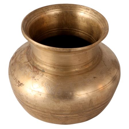 Indian Vintage Gangajal Kalash for Hindu Rituals