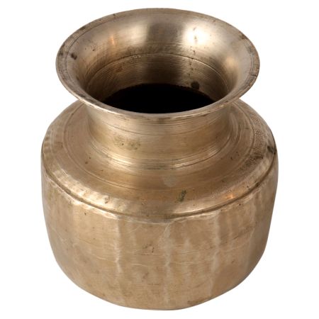 Embossed Lines Carved Kalash Water Pot