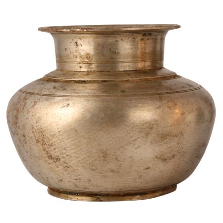 Vintage Gangajal Water Pot with Wide Belly