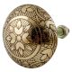 Brass Floral Dresser Knobs