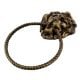 Lion Brass Door Knocker With Rope Ring