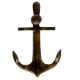 Antique Anchor Iron Door Knocker