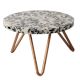 Wood And Resin Terrazzo Cake Stand Anniversary Platter Serveware