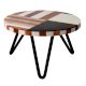Wood And Resin Styler Cake Stand With Iron Legs
