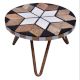 Wood Resin Modern Flower Cake Stand With Iron Legs