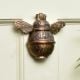 Antique Bumble Bee Brass Door Knocker