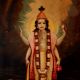 Ravi Varma Paper Print Of Shree Vishnu