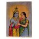 Ravi Varma Hindu God Shree Ram Sita Paper Print