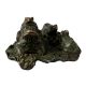 Brass Centerpiece Frog Buddy Pair StatueÂ In Dark Finish