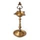 Brass Ceremonial Karaikudi Lamp With Seven Wicks