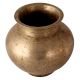 Plain Brass Water Storage Pot
