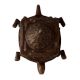 Brass Tortoise Pyramid Meru Shree Yantra In Dark Finish