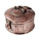 Traditional Copper Box With Kunda And Handle