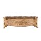 Ornate GoldenÂ Metal Treasure Chest Box