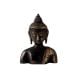 Black Brass Buddha Statue In Meditation