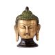 Brass Â Buddha Head Wall Art Decor