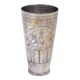 Embossed Brass Punjabi Lassi Glass