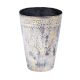Brass Punjabi Lassi Cup in Faded Traditional Design