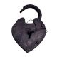 Decorative Padlock Medieval Cast Iron With Key
