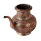 Vintage Holy Water Pot with Floral Motifs