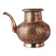 Vintage Holy Water Pot with Floral Motifs