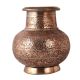 Vintage Holy Water Pot with Floral Motifs