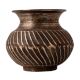 Engraved Indian Bronze Holy Water Pot