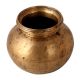 Indian Traditional Round Water Pot for Hindu Rituals
