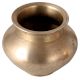 Round Plain Holy Water Pot
