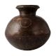 Brass Lota Chambu Pot with Hand Carved Design