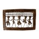 Brass Rectangle Wall Hanging Dhokra Art Framed Jali