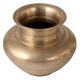 Glossy Gangajal Water Pot Carved with Circular Rings