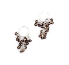 92.5 Sterling Silver Handmade Trendy Earrings