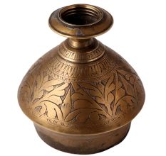 Vintage Brass Hookah Base for Home Decor